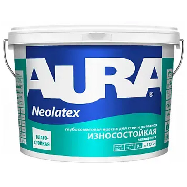 Краска "AURA Neolatex" 9л
