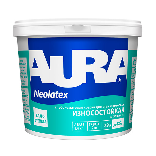 Краска "AURA Neolatex" 0,9л
