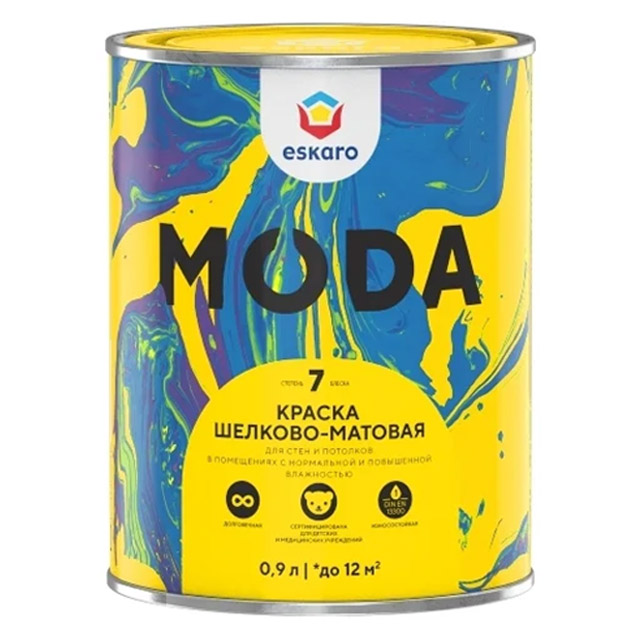 Краска "Eskaro MODA 7" 0,9л