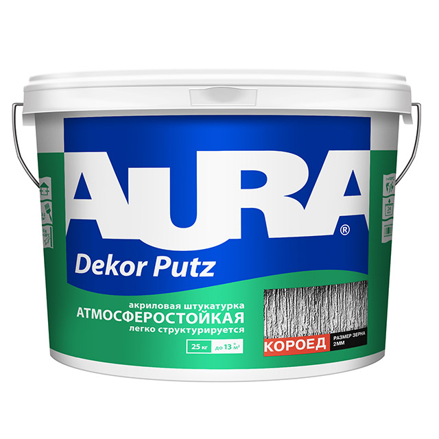Штукатурка "Aura Putz Decor" короед 2,0 мм 25 кг