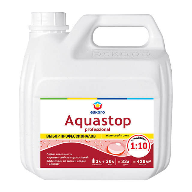 Грунт "Eskaro Aquastop Prof" 3 л
