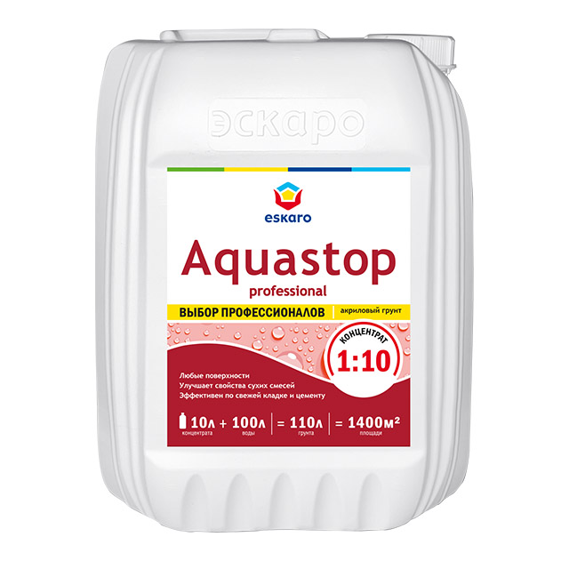 Грунт "Eskaro Aquastop Prof" 10 л